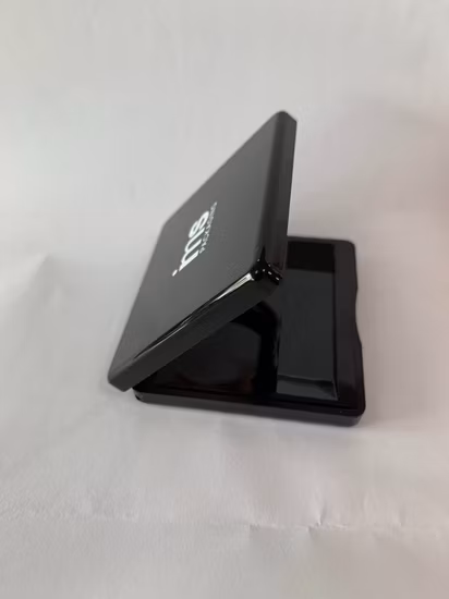 Contenedor de sombra de ojos resaltador compacto Duo magnético con espejo